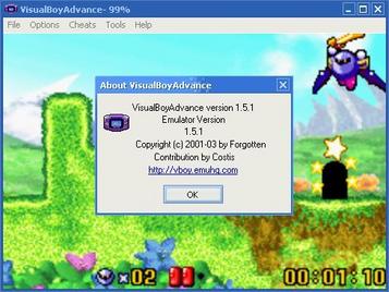 Visual Boy Advance 1.7.2 background